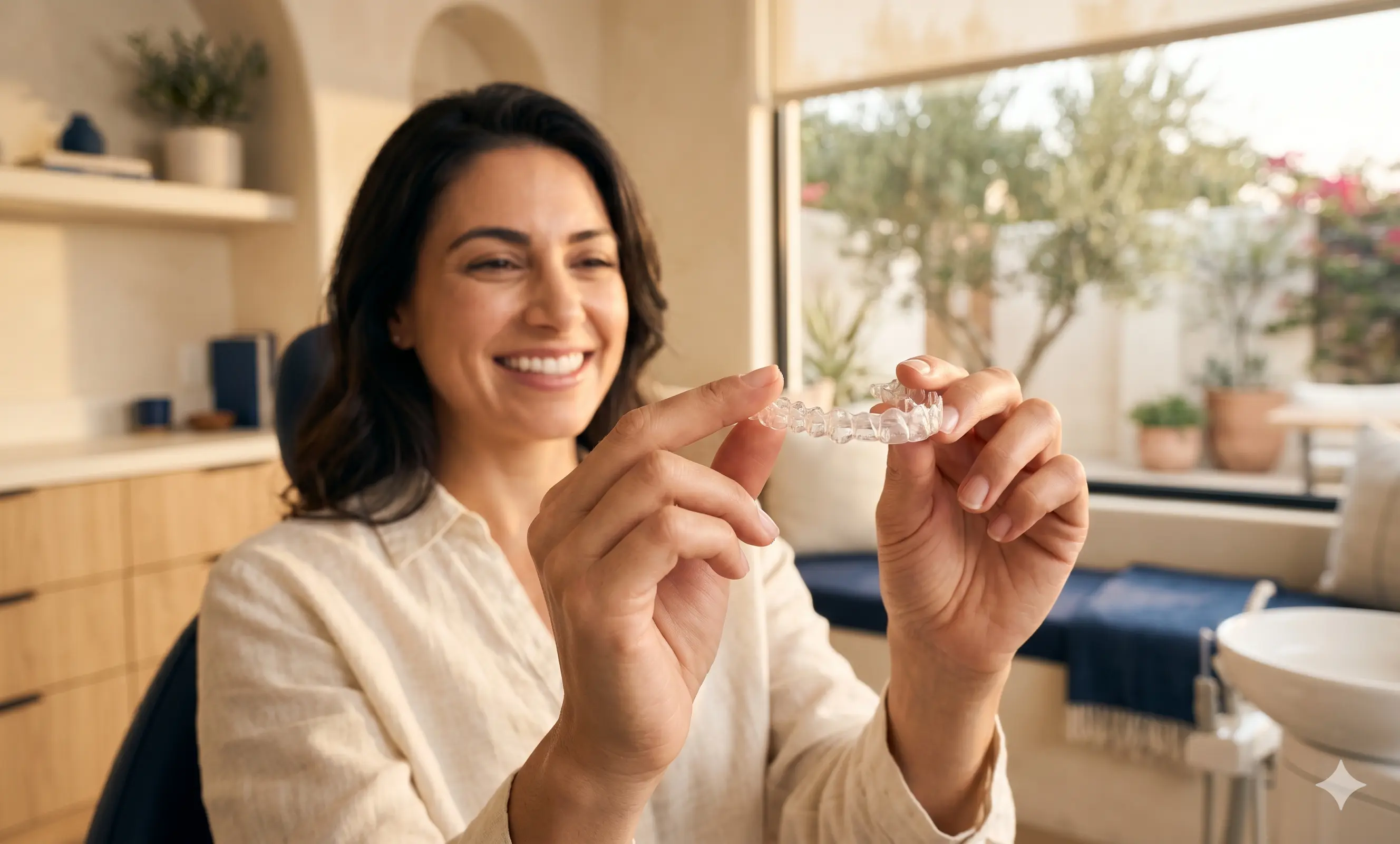 Alineadores transparentes invisibles tipo Invisalign en Velia Clínica Dental